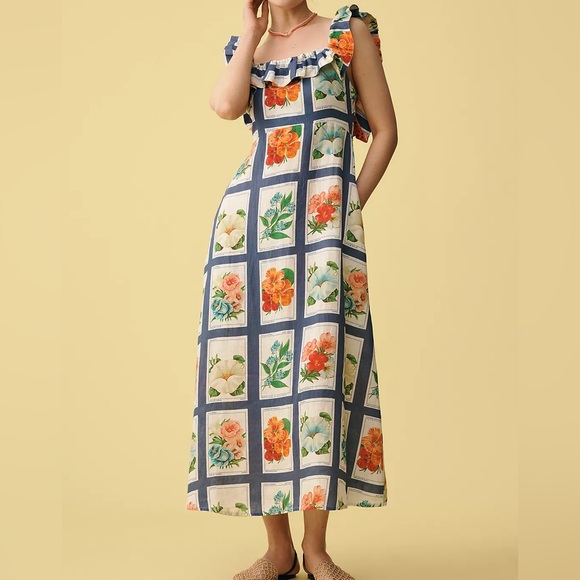 Palm Noosa Gia Linen Maxi Dress - Picture 6 of 9
